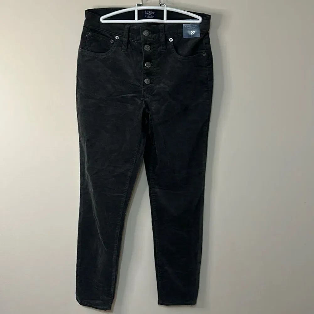 NWT  J. Crew Corduroy 9” High Rise Skinny Pants